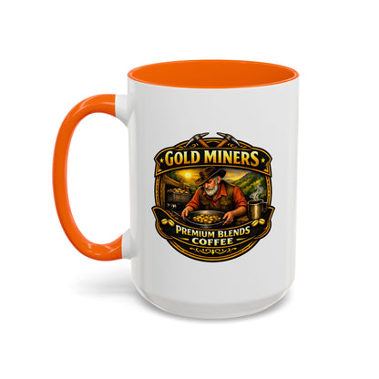 Gold Miners Coffee Accent Coffee Mug — Exclusive Dahlonega Souvenir