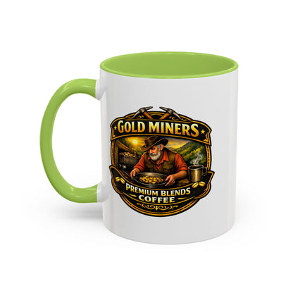 Gold Miners Coffee Accent Coffee Mug — Exclusive Dahlonega Souvenir