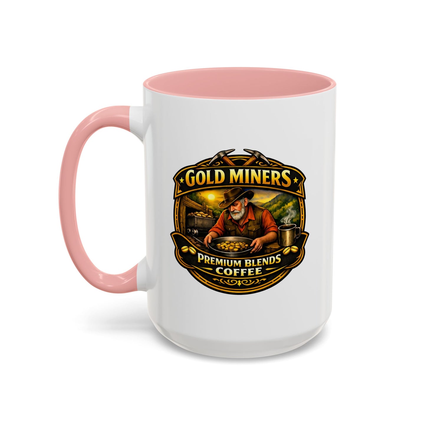 Gold Miners Coffee Accent Coffee Mug — Exclusive Dahlonega Souvenir