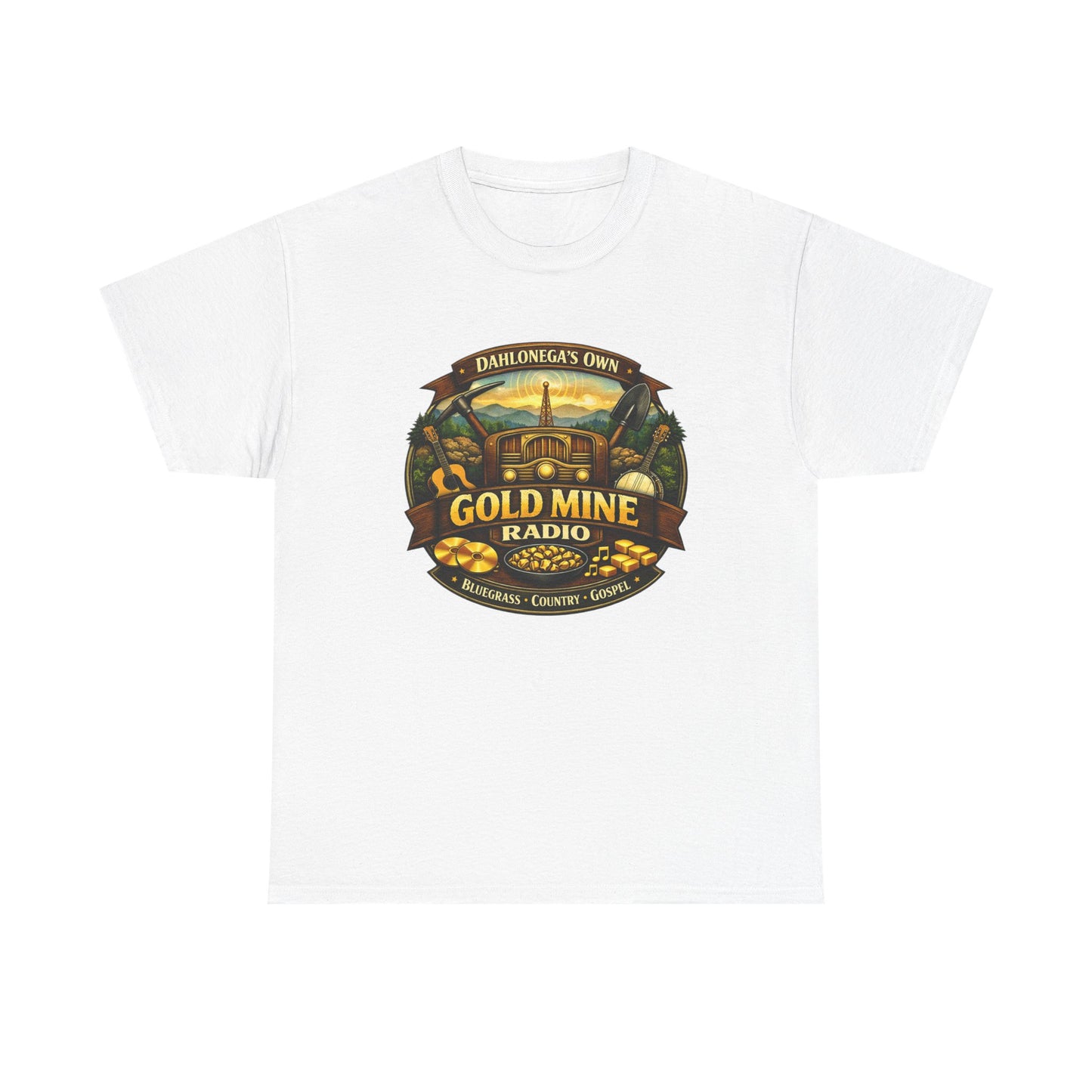 GMR Unisex Vintage Radio Heavy Cotton Tee
