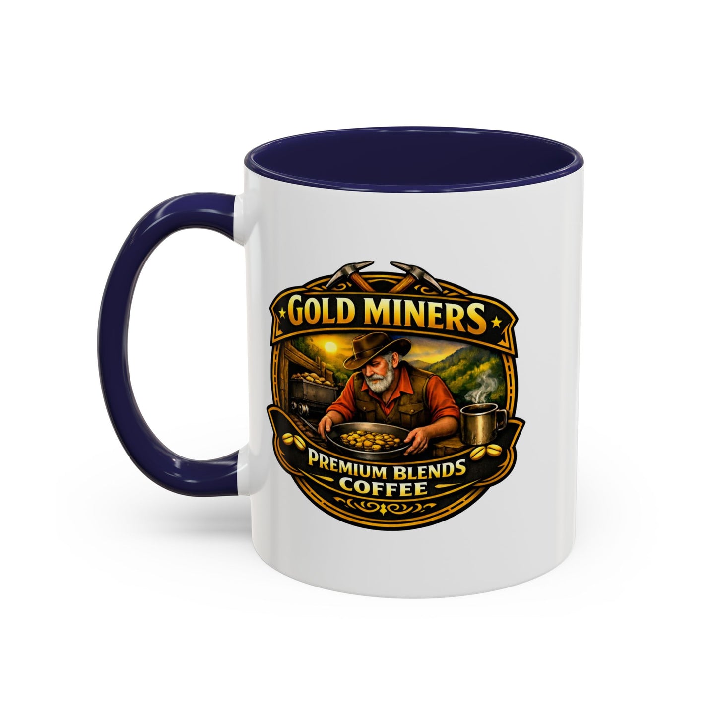 Gold Miners Coffee Accent Coffee Mug — Exclusive Dahlonega Souvenir