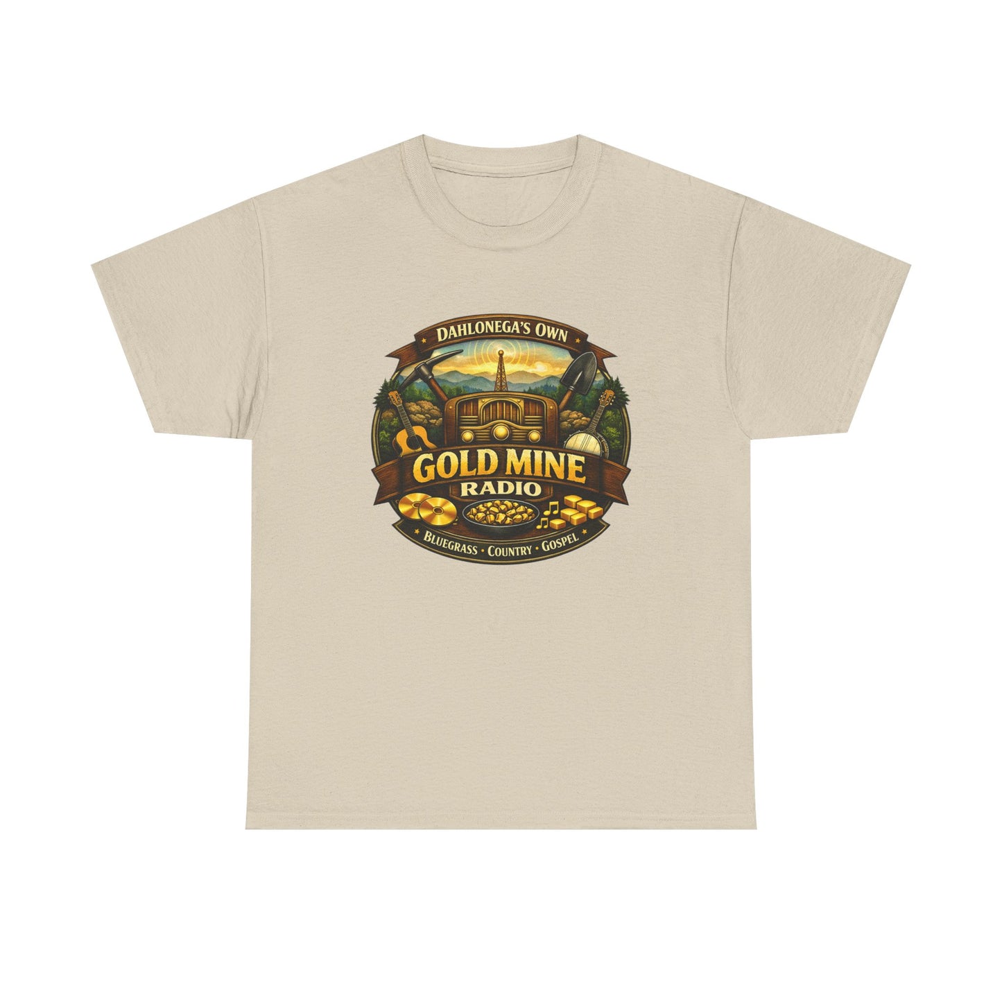 GMR Unisex Vintage Radio Heavy Cotton Tee