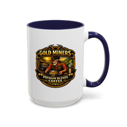 Gold Miners Coffee Accent Coffee Mug — Exclusive Dahlonega Souvenir