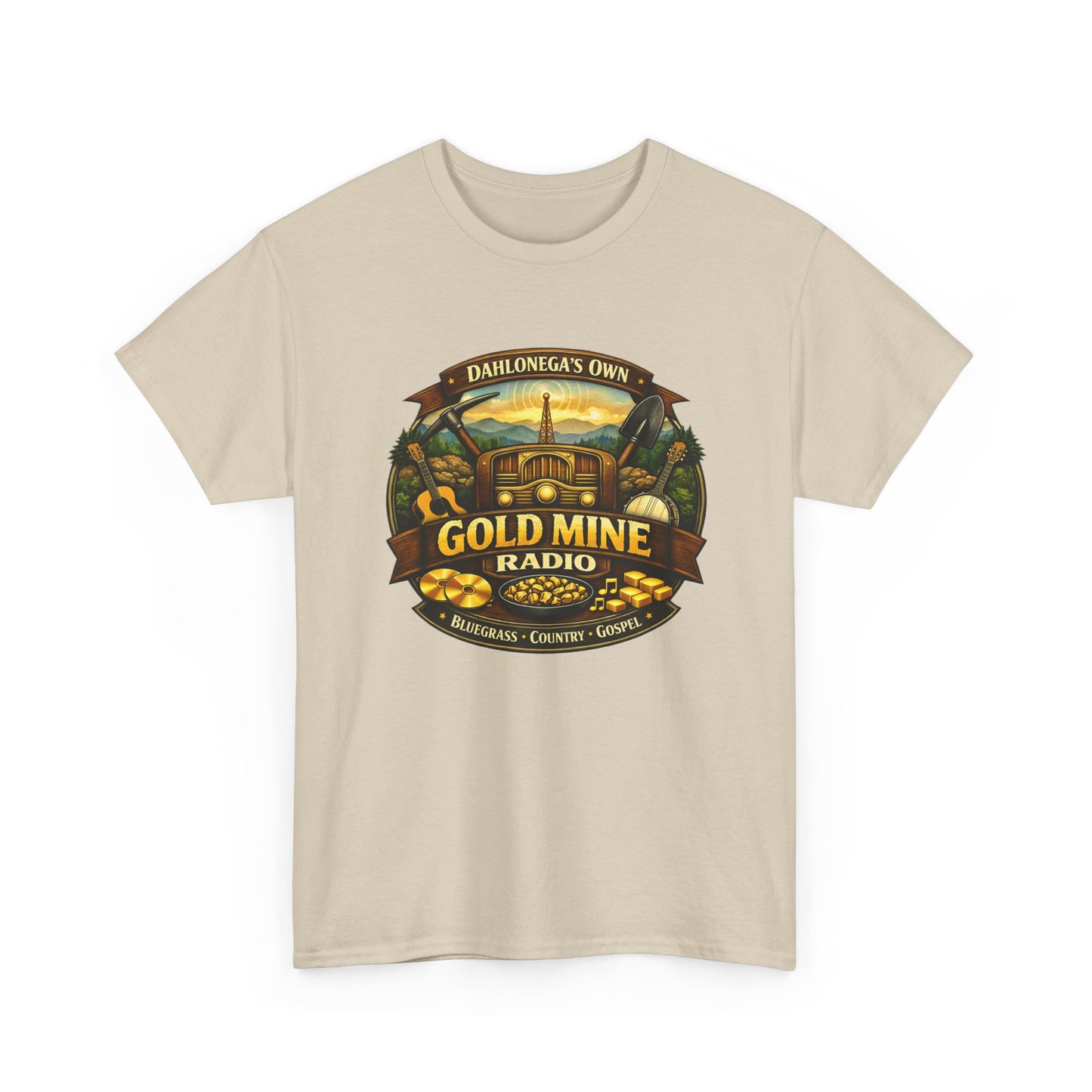 GMR Unisex Vintage Radio Heavy Cotton Tee