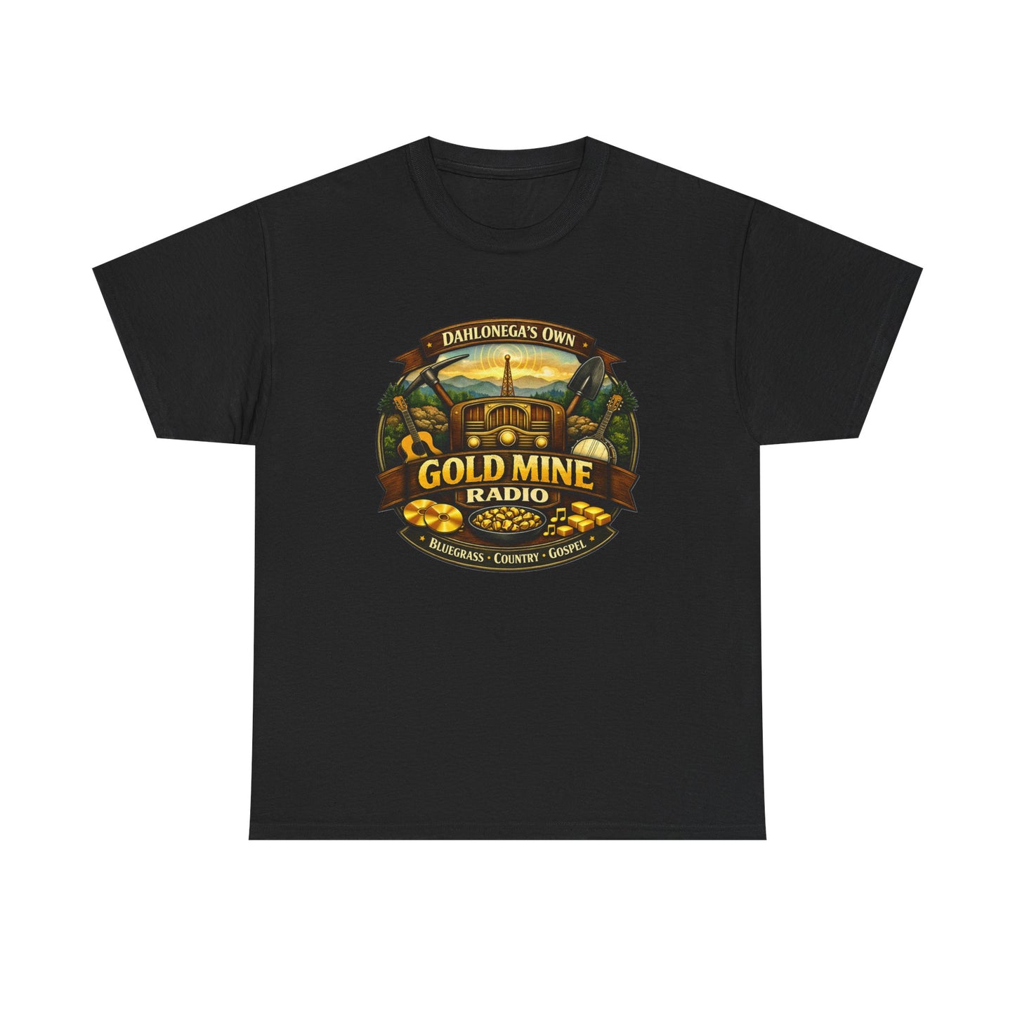GMR Unisex Vintage Radio Heavy Cotton Tee