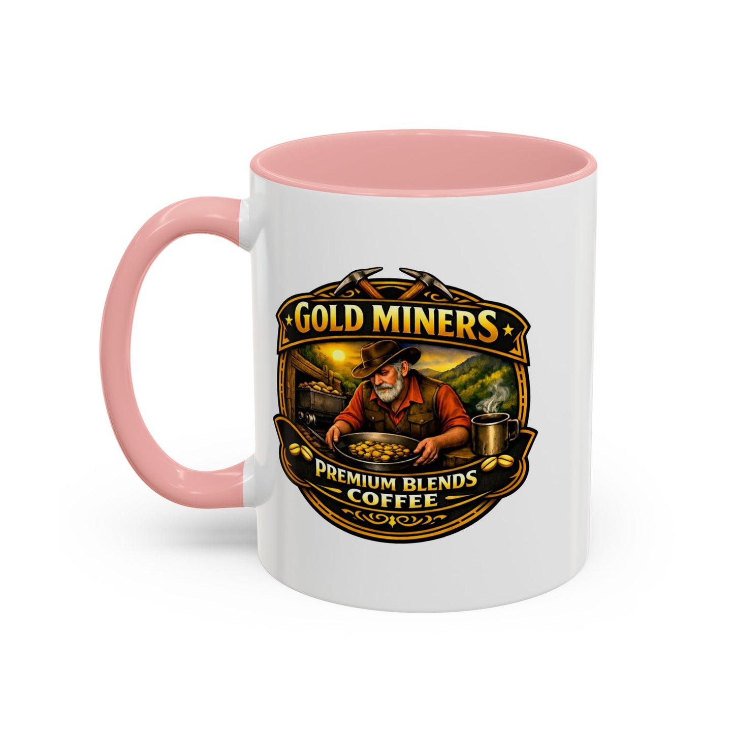 Gold Miners Coffee Accent Coffee Mug — Exclusive Dahlonega Souvenir