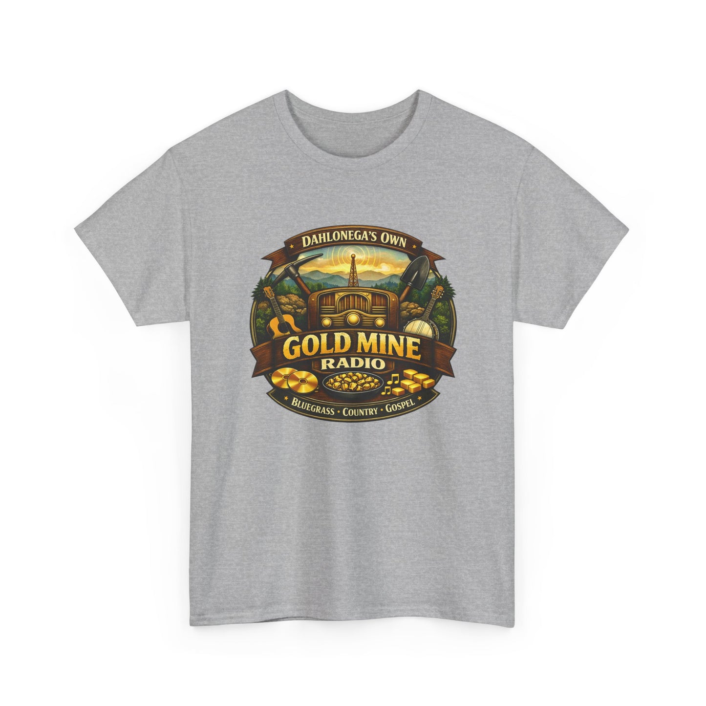 GMR Unisex Vintage Radio Heavy Cotton Tee