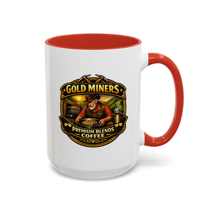 Gold Miners Coffee Accent Coffee Mug — Exclusive Dahlonega Souvenir