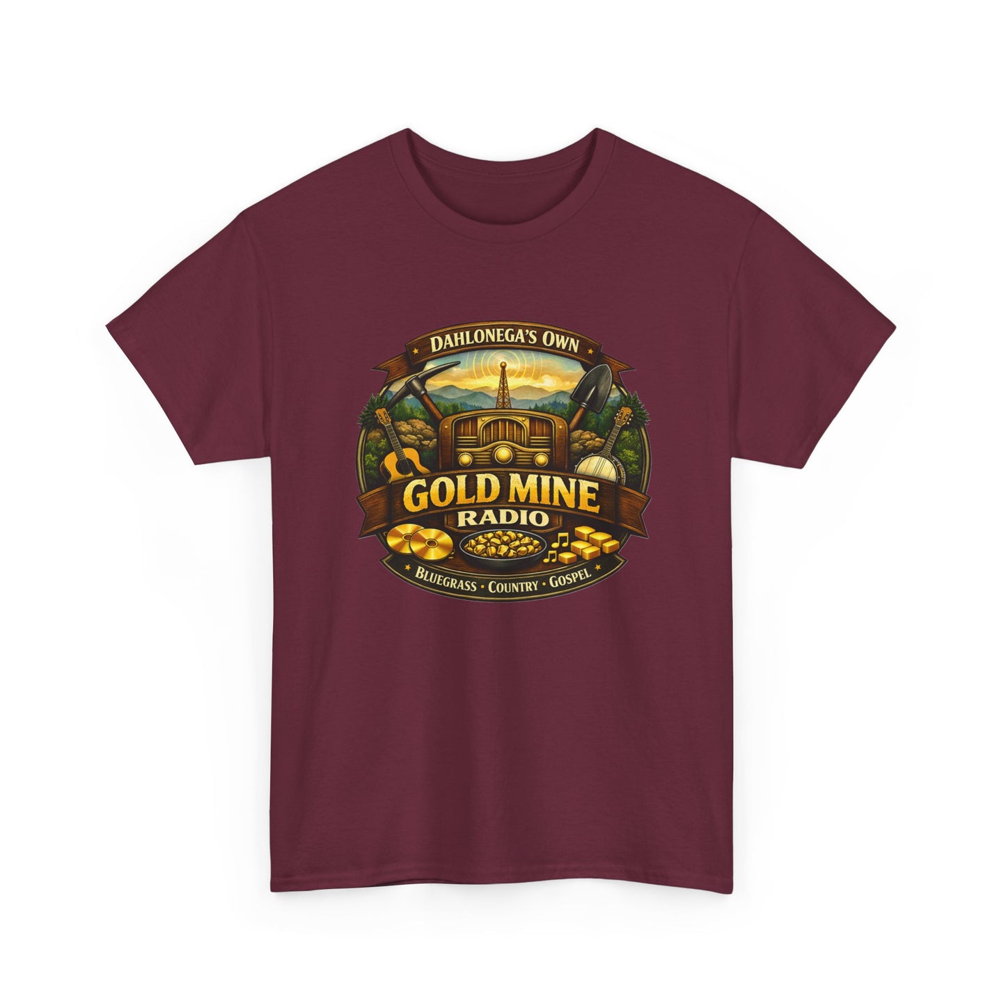 GMR Unisex Vintage Radio Heavy Cotton Tee