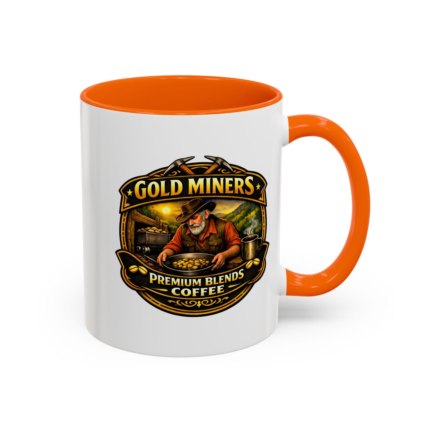 Gold Miners Coffee Accent Coffee Mug — Exclusive Dahlonega Souvenir