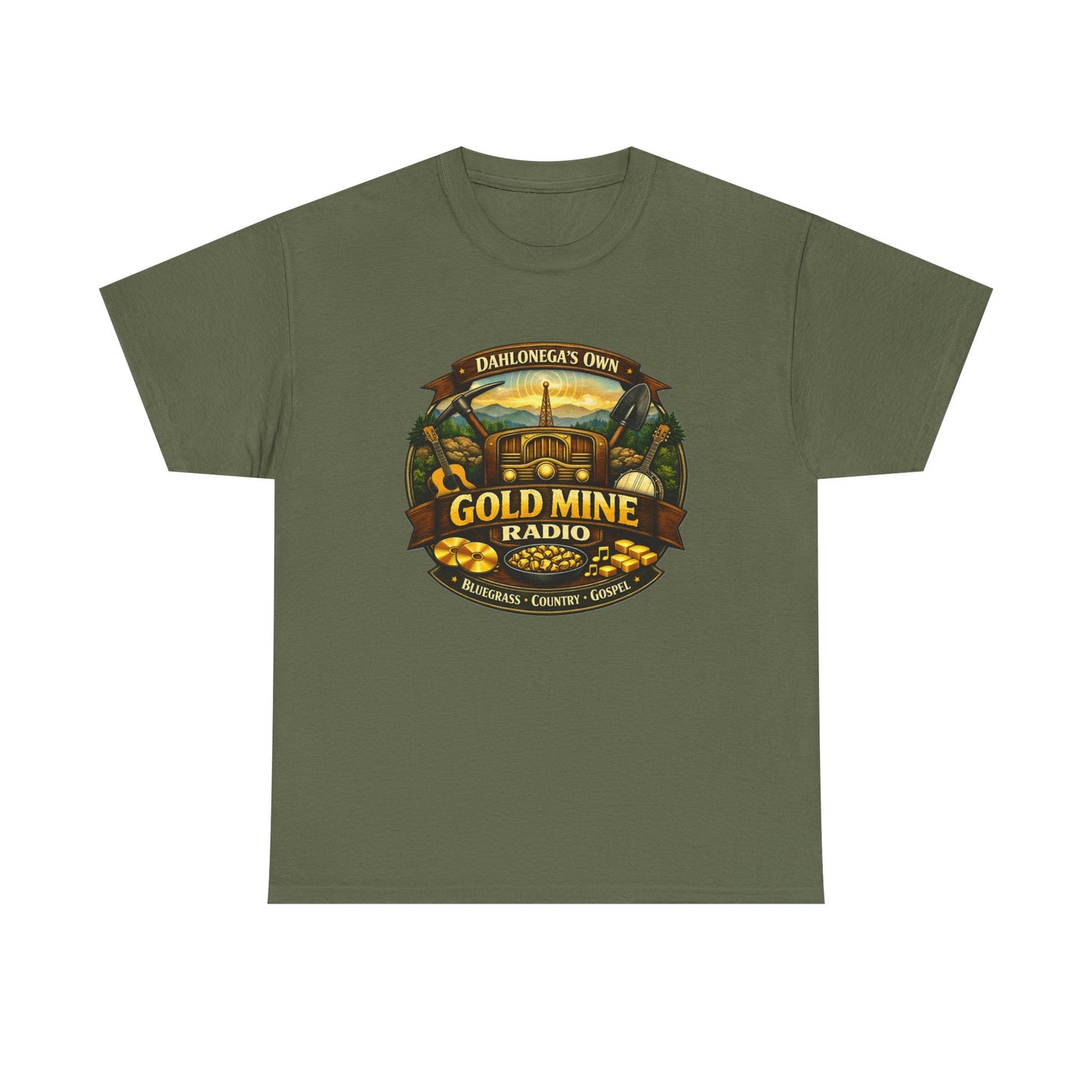 GMR Unisex Vintage Radio Heavy Cotton Tee