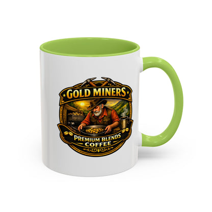 Gold Miners Coffee Accent Coffee Mug — Exclusive Dahlonega Souvenir