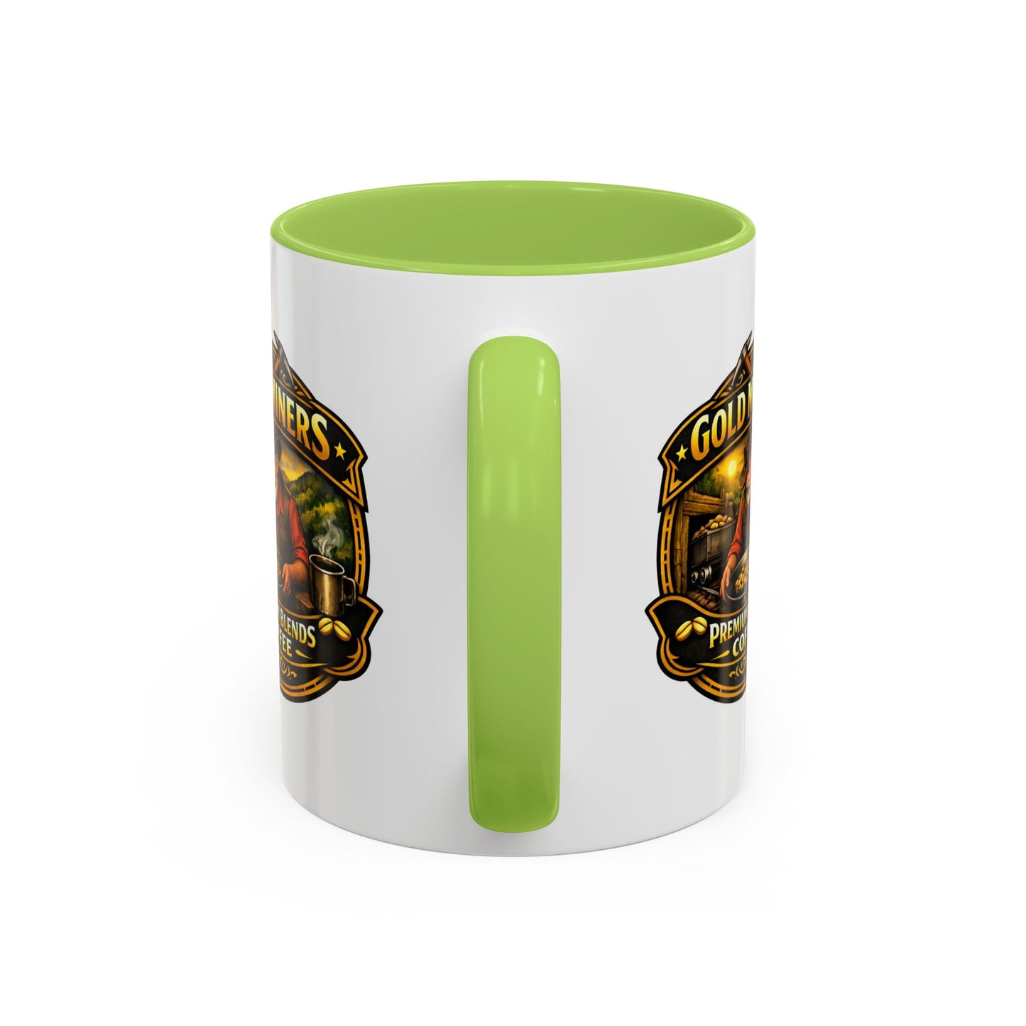 Gold Miners Coffee Accent Coffee Mug — Exclusive Dahlonega Souvenir