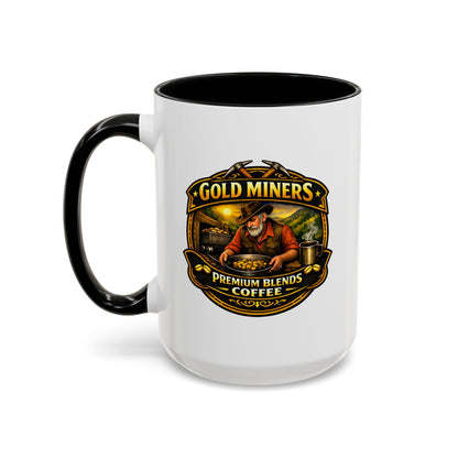 Gold Miners Coffee Accent Coffee Mug — Exclusive Dahlonega Souvenir
