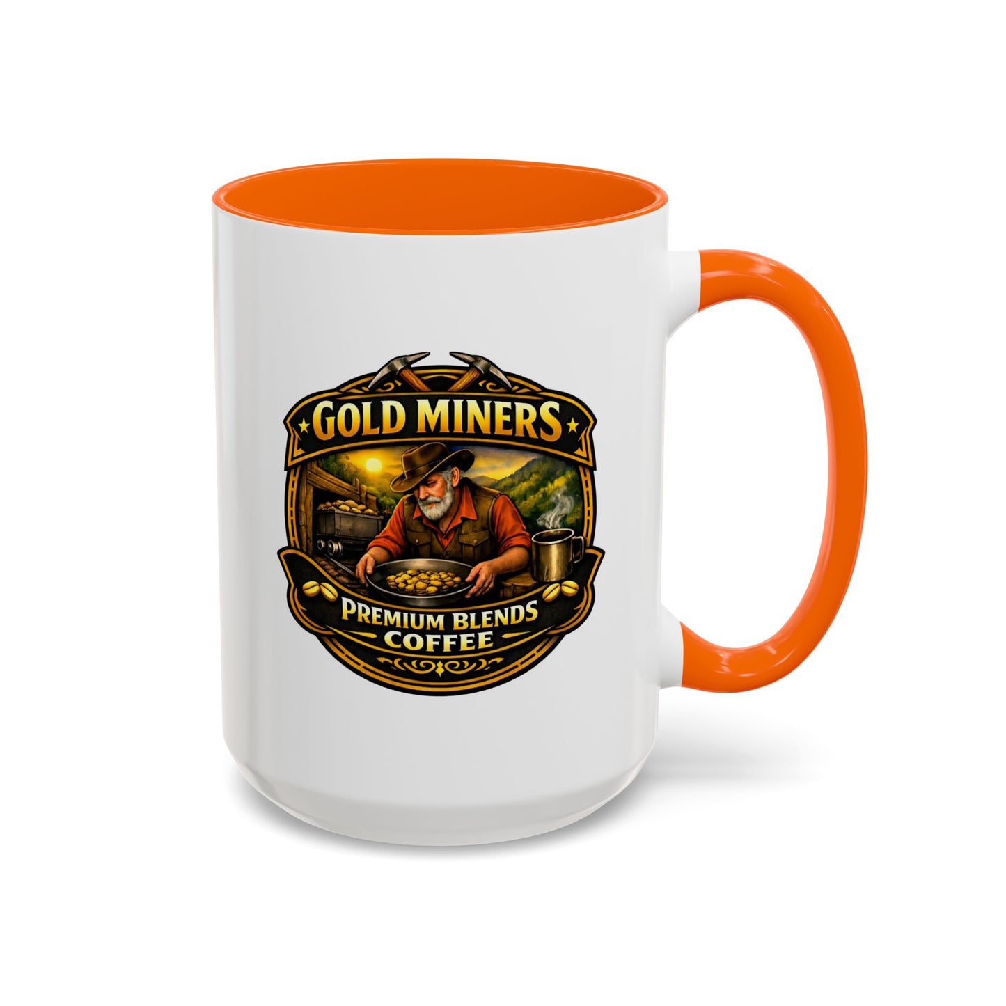 Gold Miners Coffee Accent Coffee Mug — Exclusive Dahlonega Souvenir