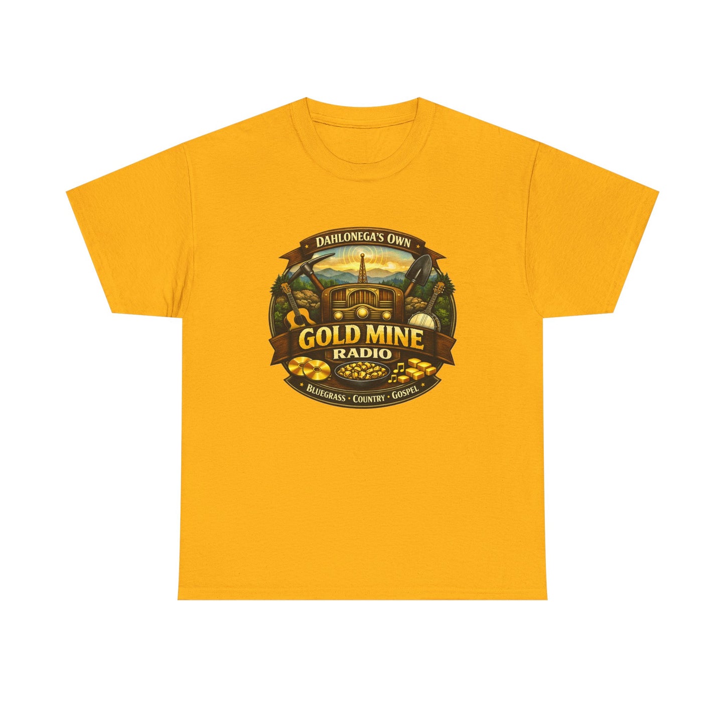 GMR Unisex Vintage Radio Heavy Cotton Tee