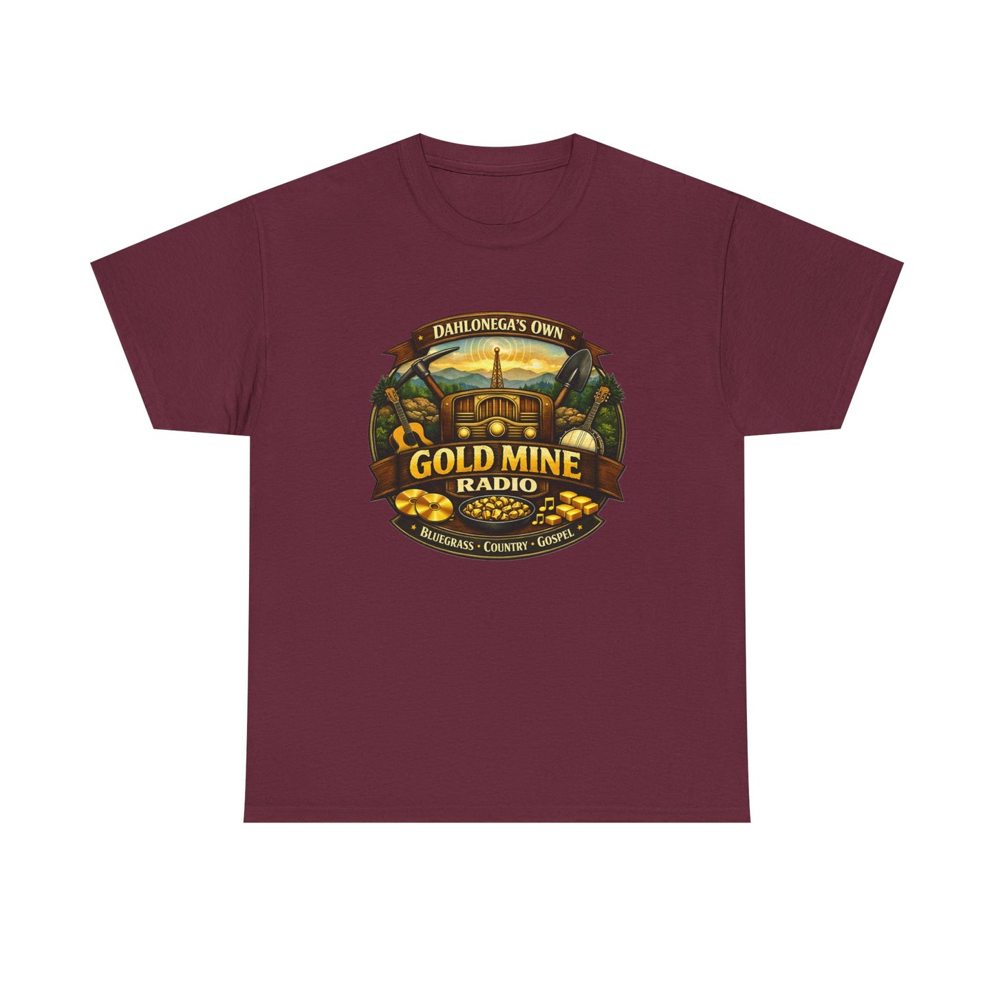 GMR Unisex Vintage Radio Heavy Cotton Tee