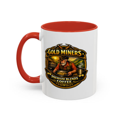 Gold Miners Coffee Accent Coffee Mug — Exclusive Dahlonega Souvenir