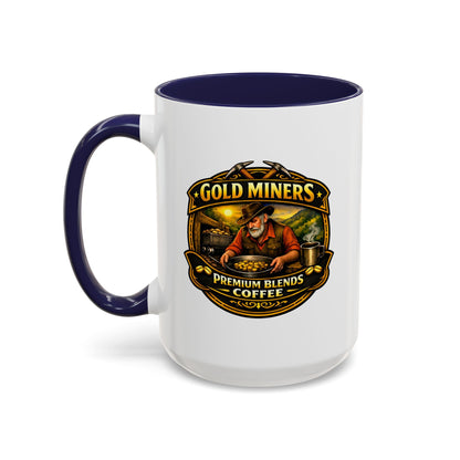 Gold Miners Coffee Accent Coffee Mug — Exclusive Dahlonega Souvenir