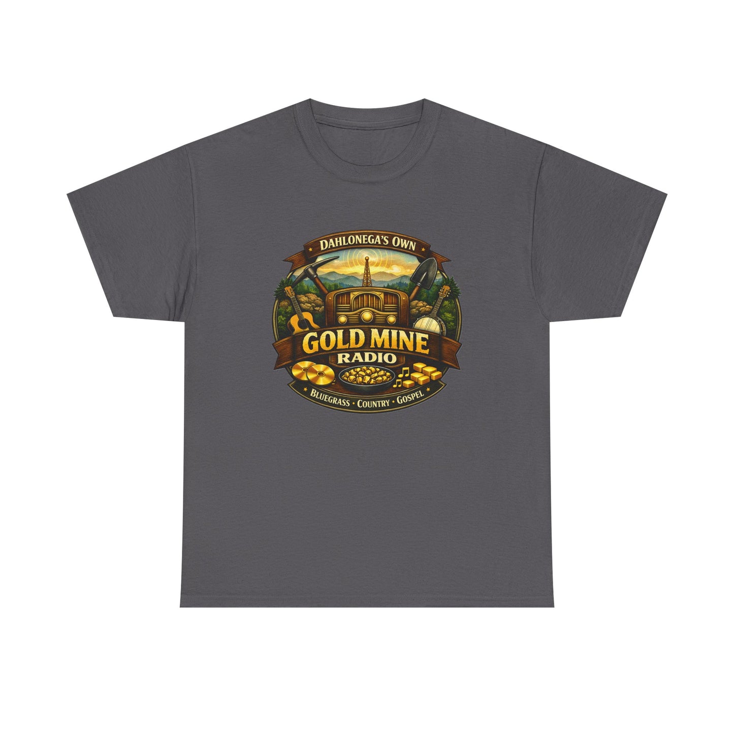 GMR Unisex Vintage Radio Heavy Cotton Tee