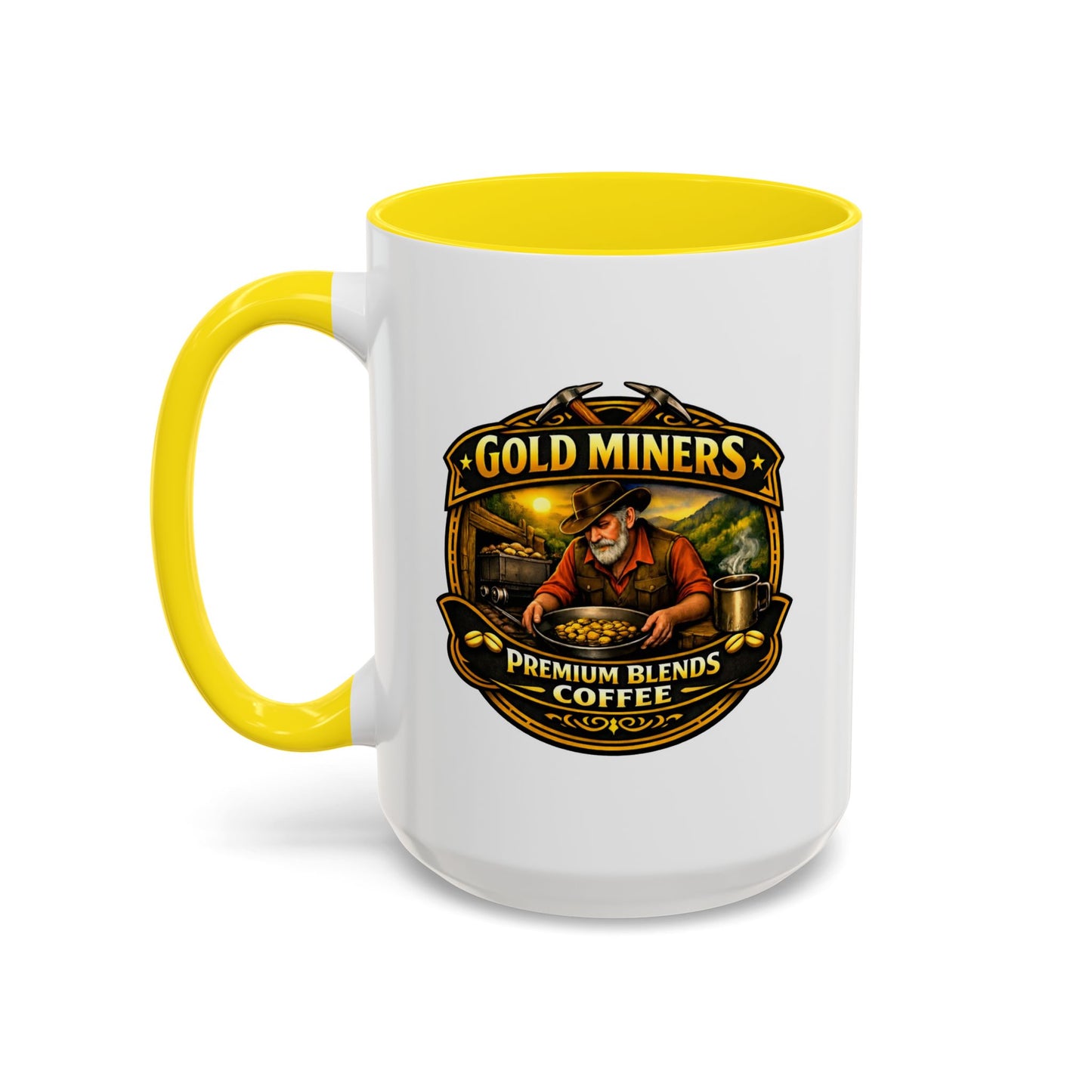 Gold Miners Coffee Accent Coffee Mug — Exclusive Dahlonega Souvenir