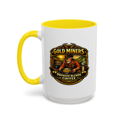 Gold Miners Coffee Accent Coffee Mug — Exclusive Dahlonega Souvenir